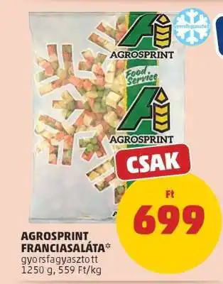 PENNY AGROSPRINT FRANCIASALÁTA ajánlat
