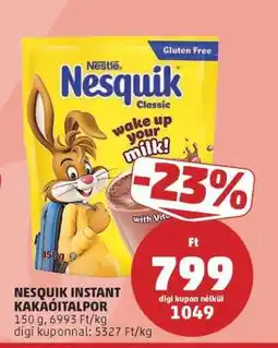 PENNY Nesquik Instant Kakaóitalpor ajánlat