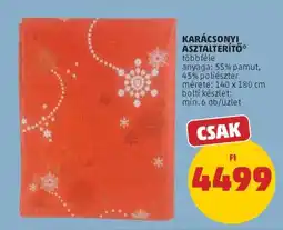 PENNY KARÁCSONYI ASZTALTERÍTŐ ajánlat