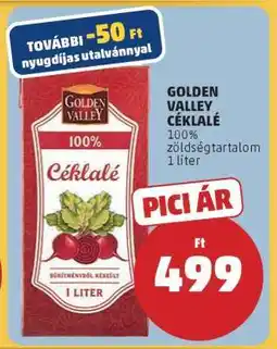 PENNY GOLDEN VALLEY CÉKLALÉ ajánlat