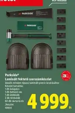Lidl Parkside Laminált fektető szerszámkészlet ajánlat