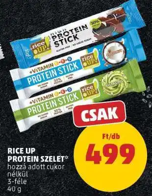 PENNY RICE UP PROTEIN SZELET ajánlat