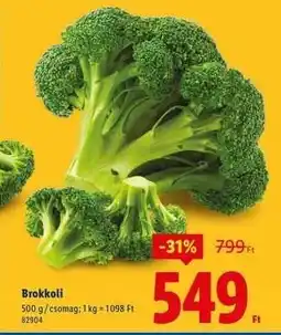 Lidl Brokkoli ajánlat