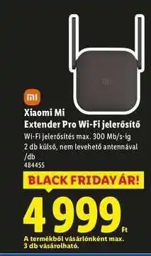 Lidl XIAOMI Mi Extender Pro Wi-Fi jelerősítő ajánlat