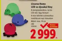 Lidl LIVARNO HOME LED-es éjszakai fény ajánlat