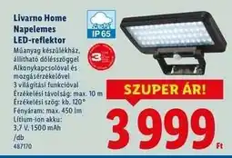 Lidl LIVARNO HOME Napelemes LED-reflektor ajánlat