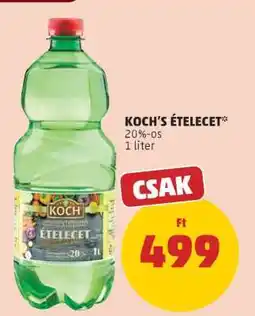 PENNY Koch's Ételecet ajánlat