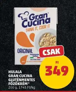 PENNY Hulala Gran Cucina Gluténmentes Főzőkrém ajánlat