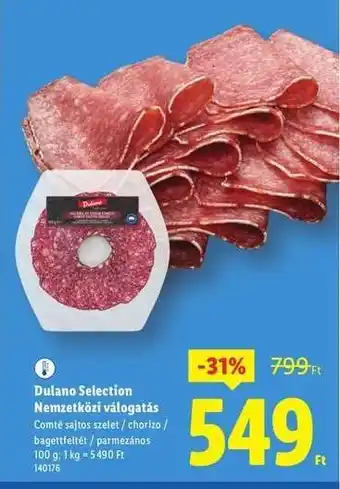 DULANO SELECTION Nemzetközi válogatás