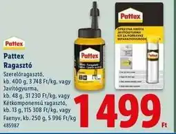 Lidl PATTEX Ragasztó ajánlat