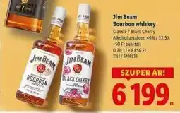 Lidl JIM BEAM Bourbon whiskey ajánlat