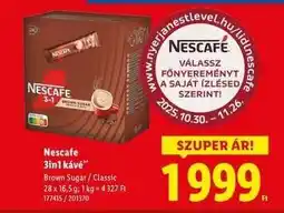 Lidl NESCAFÉ 3in1 kávé ajánlat