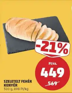PENNY Szeletelt fehér kenyér ajánlat