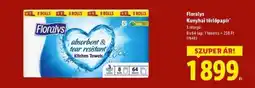 Lidl FLORALYS Konyhai törlőpapír ajánlat