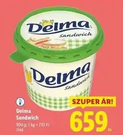 Lidl DELMA Sandwich ajánlat