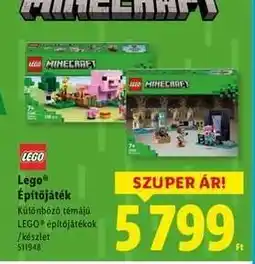 Lidl LEGO építőjáték ajánlat