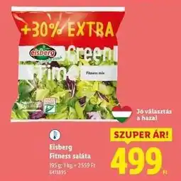 Lidl EISBERG Fitness saláta ajánlat