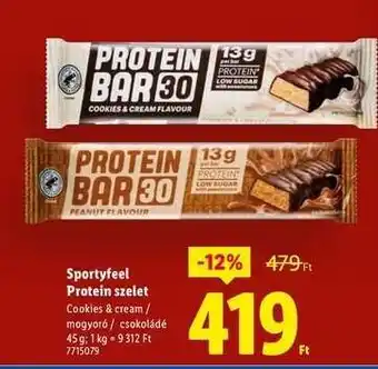 Lidl Sportyfeel Protein szelet ajánlat