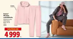 Lidl Esmara Női polár szabadidőruha ajánlat