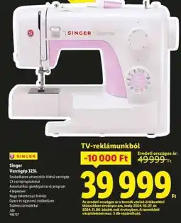 Lidl Singer Varrógép 323L ajánlat