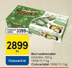 Tesco Boci szaloncukor ajánlat