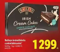 Lidl Baileys krémlikőrös csokoládészelet ajánlat
