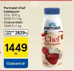 Tesco Parmalat Chef Habtejszín ajánlat