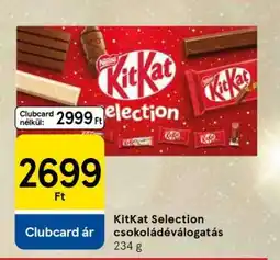 Tesco KitKat Selection csokoládéválogatás ajánlat