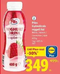 Lidl Pilos Gyümölcsös reggeli ital ajánlat