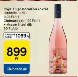 Tesco Royal Hugo boralapú koktél ajánlat