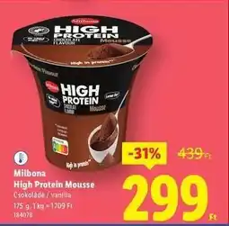 Lidl MILBONA High Protein Mousse ajánlat