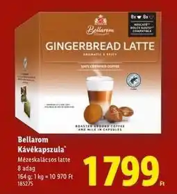 Lidl BELLAROM Kávékapszula ajánlat
