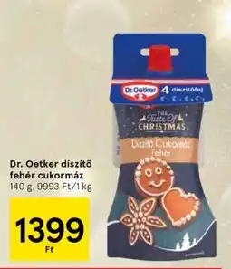 Tesco Dr. Oetker díszítő fehér cukormáz ajánlat