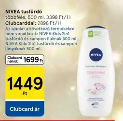 Tesco NIVEA tusfürdő ajánlat