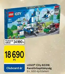 Tesco LEGO City 60316 Rendőrkapitányság ajánlat
