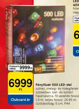 Tesco Fényfüzér 500 LED-del ajánlat