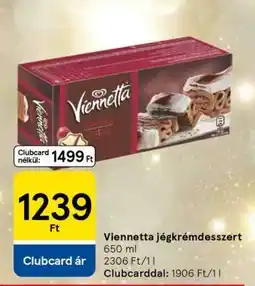 Tesco Viennetta jégkrémdesszert ajánlat