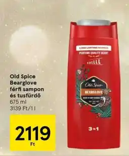 Tesco Old Spice Bearglove férfi sampon és tusfürdő ajánlat
