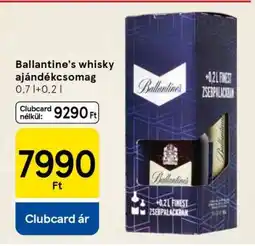 Tesco Ballantine's whisky ajándékcsomag ajánlat
