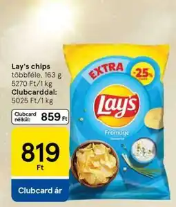 Tesco LAY’S Chips ajánlat
