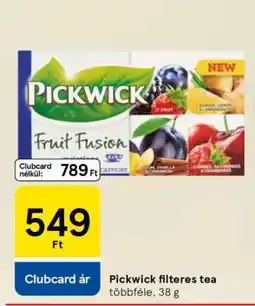Tesco Pickwick filteres tea ajánlat