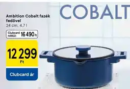Tesco Ambition Cobalt fazék fedővel ajánlat