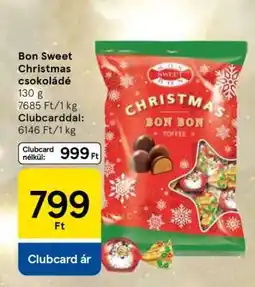 Tesco Bon Sweet Christmas csokoládé ajánlat