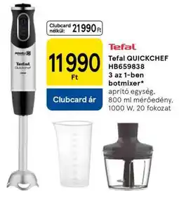 Tesco Tefal QUICKCHEF HB659838 ajánlat