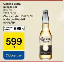 Tesco Corona Extra üveges sör ajánlat