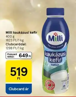 Tesco Milli kaukázusi kefir ajánlat