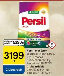 Tesco Persil mosópor ajánlat
