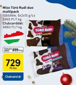 Tesco Mizo Túró Rudi duo multipack ajánlat