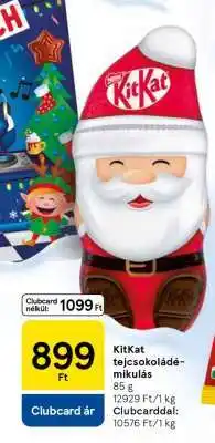 Tesco KitKat Tejcsokoládé Mikulás ajánlat