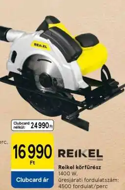 Tesco Reikel körfűrész ajánlat